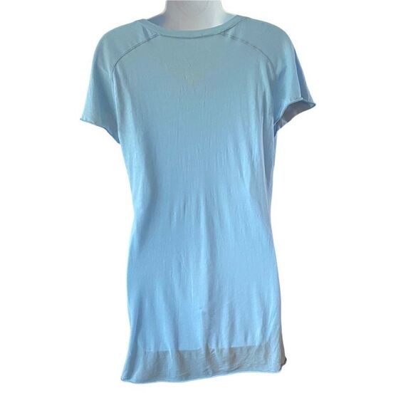 Da-Nang Baby Blue Scoop Neck T Size S - Picture 5 of 5